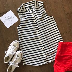 J Crew Button Down Blouse